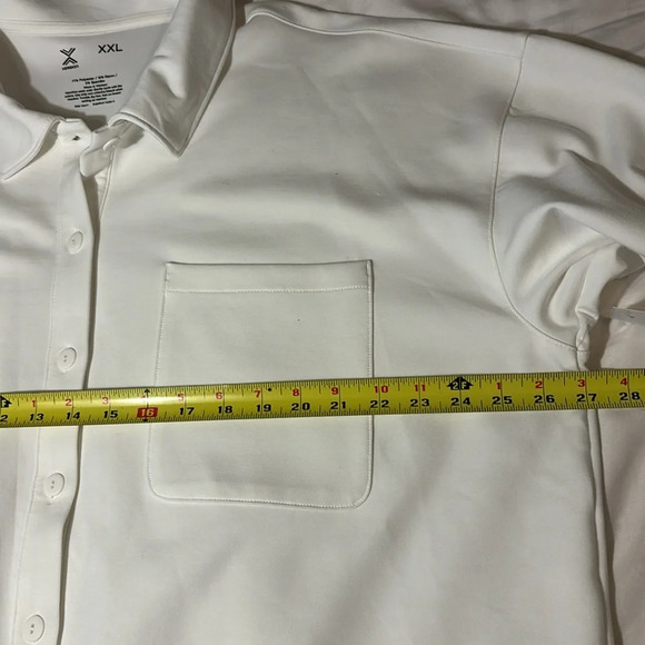 Xersion Women’s Off While, Button-up Shirt Jacket Hybrid Overshirt - Picture 5 of 10